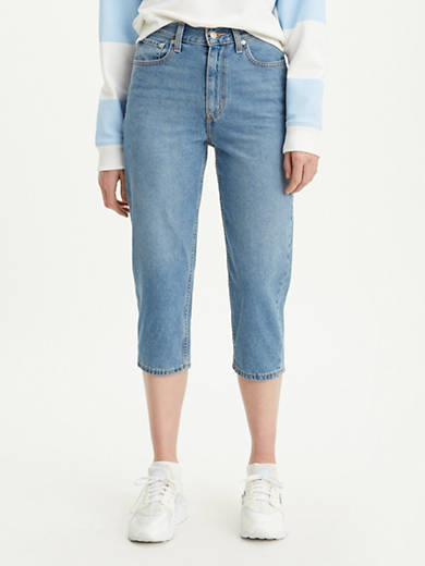 Levi's Mom Jeans Super Cropped