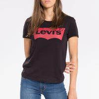 Levi's Womens The Perfect Tee Red/Black