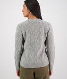 Swanndri Kennedy Point Cable knit Crew