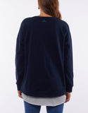 Elm Love And Peace Crew Jumper