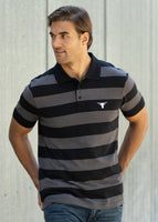 Pure Western Mens Manning S/S Polo